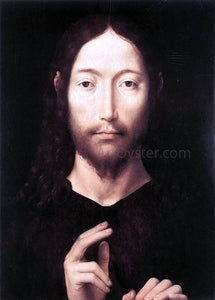  Hans Memling Christ Giving His Blessing - Canvas Art Print