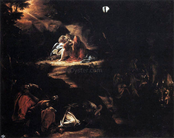  Orazio Borgianni Christ in the Garden of Gethsemane - Canvas Art Print