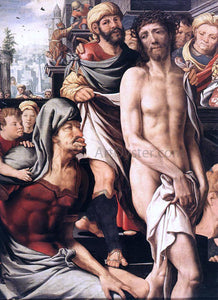  Jan Sanders Van Hemessen Christ Mocked (detail) - Canvas Art Print