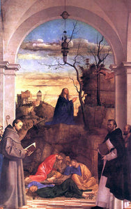  Marco Basaiti Christ Praying in the Garden - Canvas Art Print