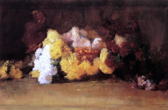  Guy Orlando Rose Chrysanthemums - Canvas Art Print