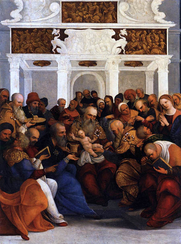  Ludovico Mazzolino Circumcision - Canvas Art Print