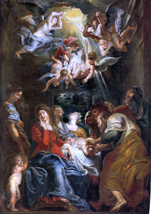  Peter Paul Rubens Circumcision of Christ - Canvas Art Print