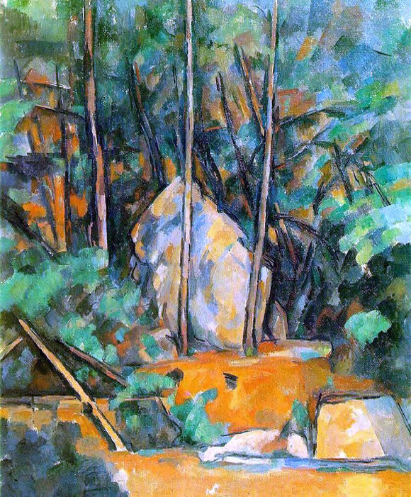  Paul Cezanne Cistern in the Park at Chateau Noir - Canvas Art Print