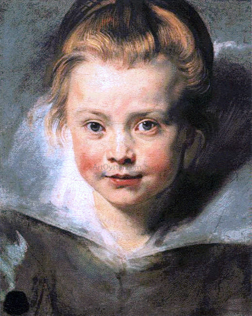  Peter Paul Rubens Clara Serena Rubens - Canvas Art Print