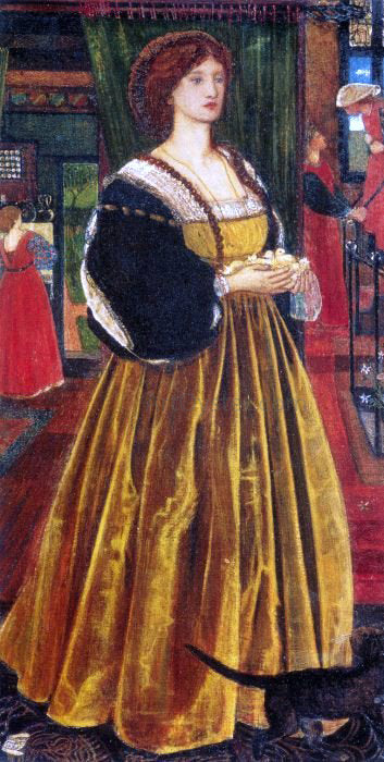  Sir Edward Burne-Jones Clara von Bork - Canvas Art Print