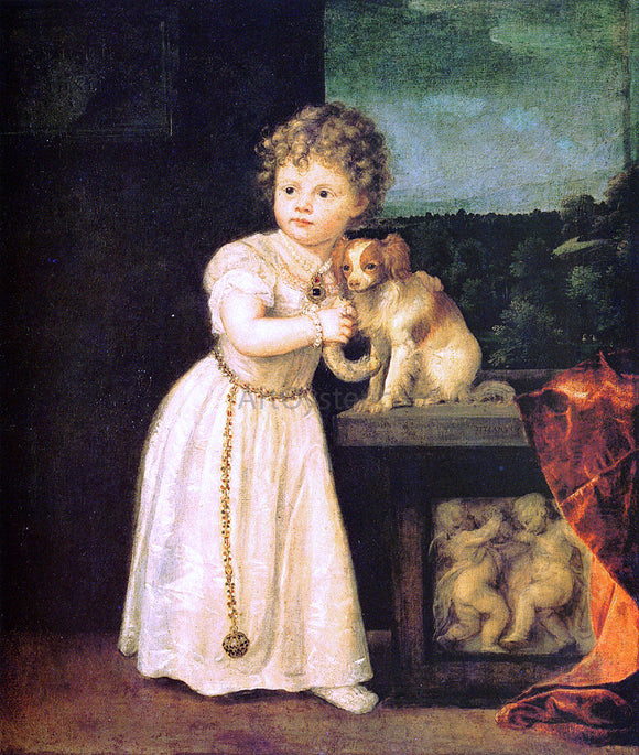  Titian Clarice Strozzi - Canvas Art Print