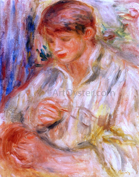  Pierre Auguste Renoir Claude Renoir Potting - Canvas Art Print