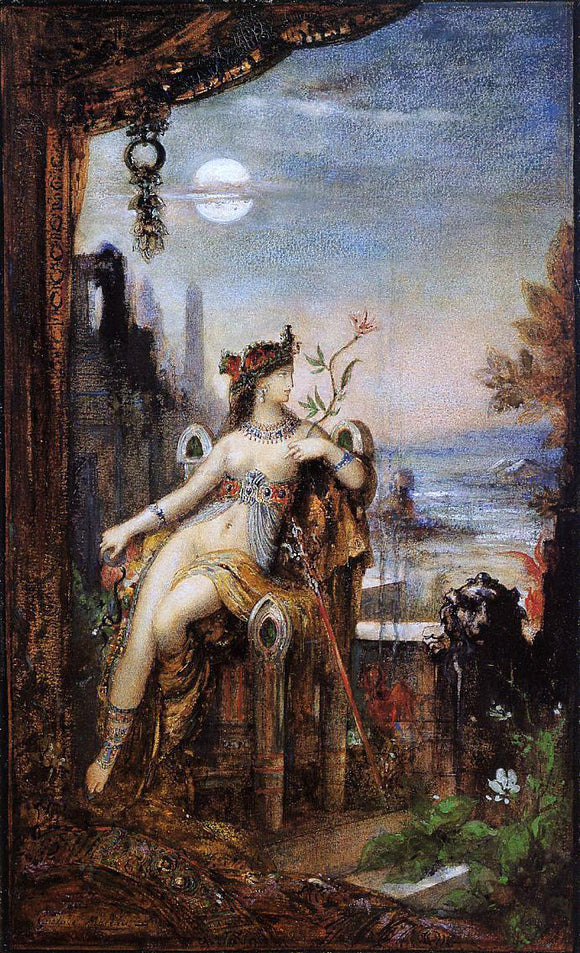  Gustave Moreau Cleopatra - Canvas Art Print