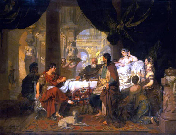  Gerard De Lairesse Cleopatra - Canvas Art Print