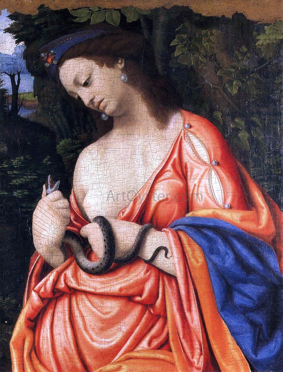  Andrea Solario Cleopatra - Canvas Art Print