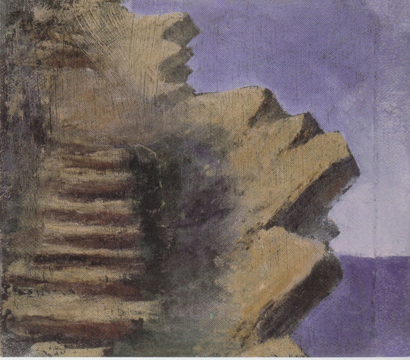  Mikalojus Ciurlionis Cliff at the Seaside - Canvas Art Print