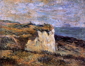  Paul Gauguin Cliff near Dieppe - Canvas Art Print