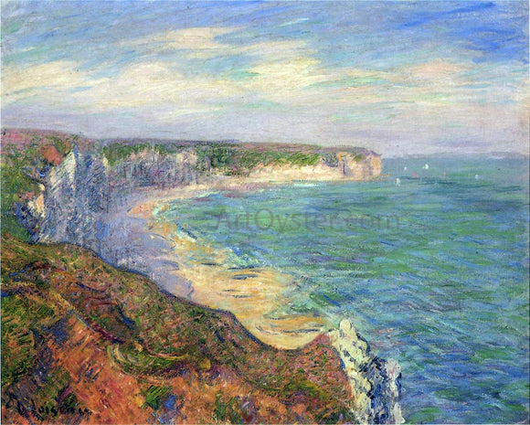  Gustave Loiseau Cliffs at Fecamp in Normandy - Canvas Art Print