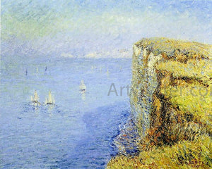  Gustave Loiseau Cliffs by the Sea - Canvas Art Print