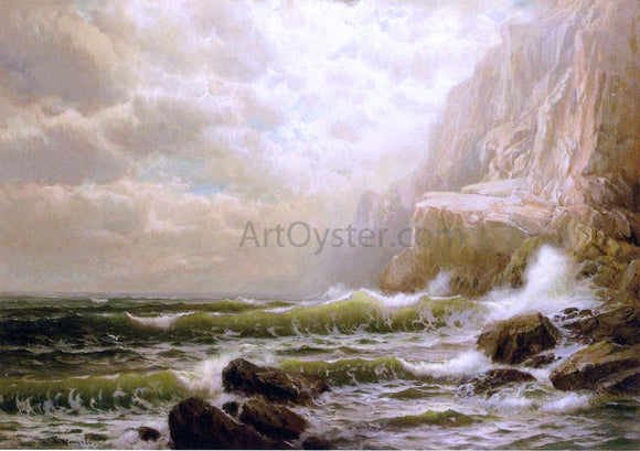  William Trost Richards Cliffs of Dover - Canvas Art Print