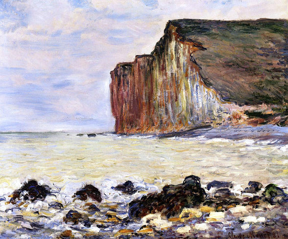  Claude Oscar Monet Cliffs of Les Petites-Dalles - Canvas Art Print