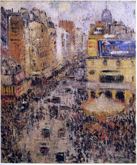  Gustave Loiseau Cligancourt Street - Canvas Art Print