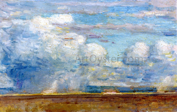  Frederick Childe Hassam Clouds (also known as Rain Clouds over Oregon Desert) - Canvas Art Print