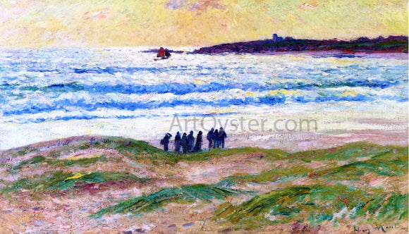  Henri Moret Coast of Brittany - Canvas Art Print