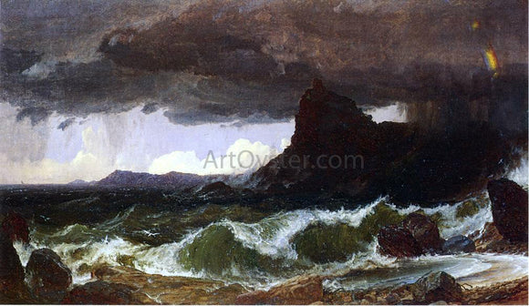  Jasper Francis Cropsey Coast of Dorset - Canvas Art Print