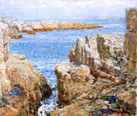  Frederick Childe Hassam A Coast Scene, Isles of Shoals - Canvas Art Print
