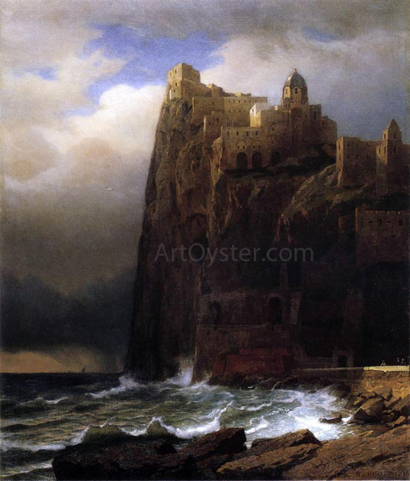 William Stanley Haseltine Coastal Cliffs - Canvas Art Print