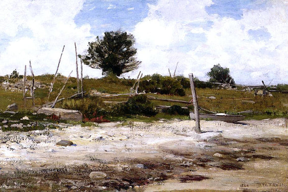  Dwight W Tryon Coastal Landscape - Canvas Art Print