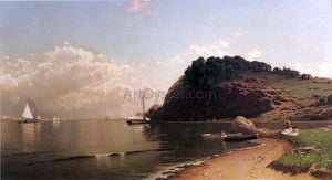  Alfred Thompson Bricher Coastal Scene - Canvas Art Print
