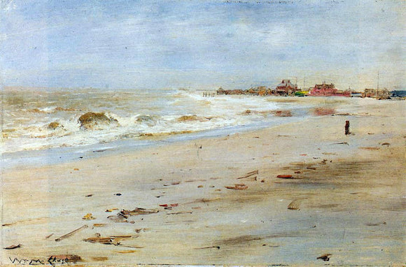 William Merritt Chase Coastal View - Canvas Art