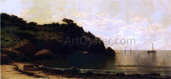  Alfred Thompson Bricher Coastal View - Canvas Art Print