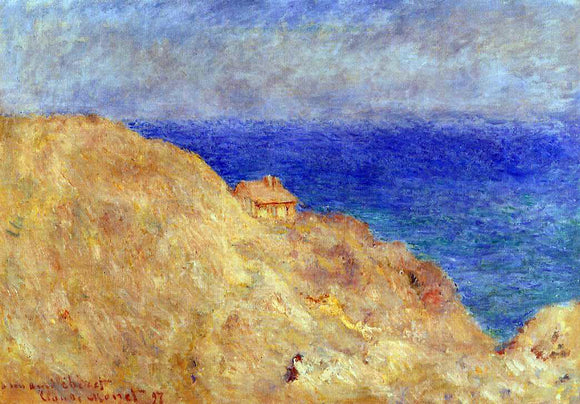  Claude Oscar Monet Coastguard Cabin - Canvas Art Print