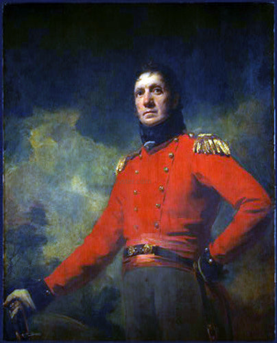  Sir Henry Raeburn Colonel Francis James Scott - Canvas Art Print