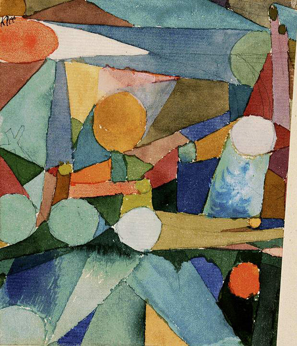  Paul Klee Colour Shapes - Canvas Art Print