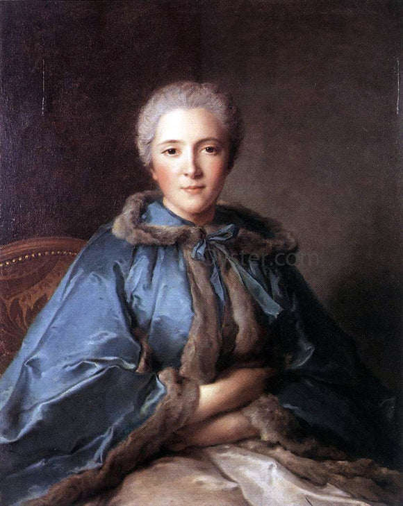  Jean-Marc Nattier Comtesse de Tillieres - Canvas Art Print