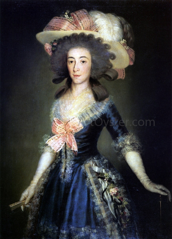  Francisco Jose de Goya Y Lucientes Condesa-duquesa de Benavente - Canvas Art Print