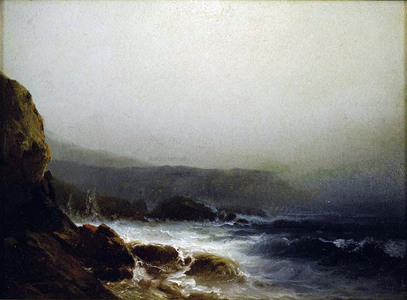  William M Hart Connecticut Coast - Canvas Art Print