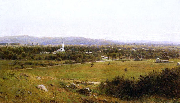  John Bunyan Bristol Connecticut Landscape - Canvas Art Print
