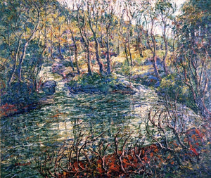  Ernest Lawson Connecticut Trout Stream - Canvas Art Print