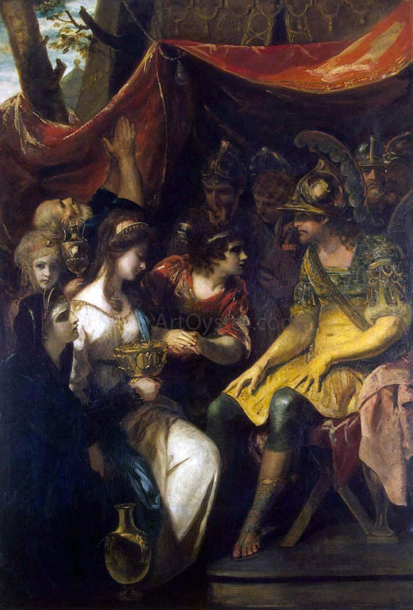  Sir Joshua Reynolds Continence of Scipio - Canvas Art Print
