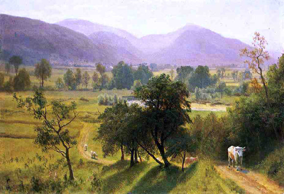  Albert Bierstadt Conway  Valley, New Hampshire - Canvas Art Print