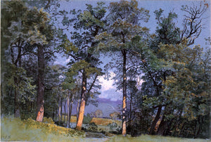  William Stanley Haseltine Coppet, Lake Geneva - Canvas Art Print