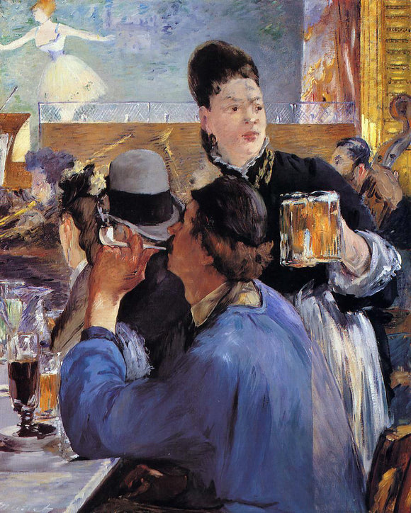  Edouard Manet Corner in a Cafe-Concert - Canvas Art Print