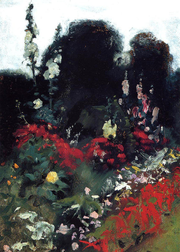  John Singer Sargent Corner of a Garden - Canvas Art Print