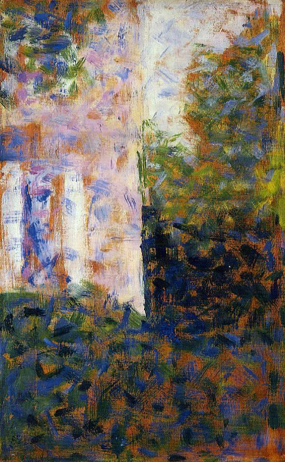  Georges Seurat Corner of a House - Canvas Art Print