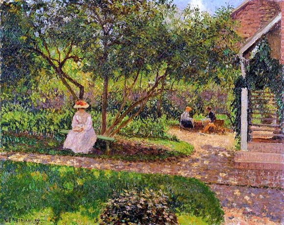  Camille Pissarro Corner of the Garden in Eragny - Canvas Art Print