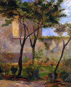  Paul Gauguin Corner of the Garden, rue Carcel - Canvas Art Print