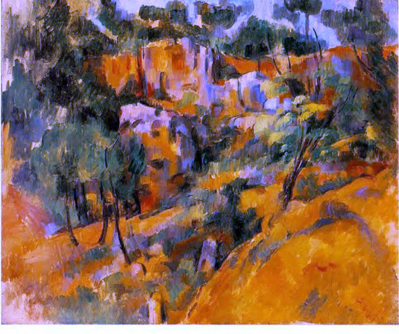  Paul Cezanne Corner of the Quarry - Canvas Art Print