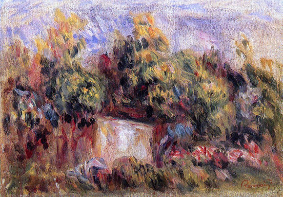  Pierre Auguste Renoir Cottage near Collettes - Canvas Art Print