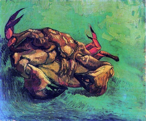  Vincent Van Gogh Crab on Its Back - Canvas Art Print